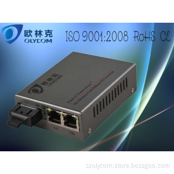 10/100m 1 Fiber + 2 Rj 45 Fiber Switch (TA712-FE/S20)